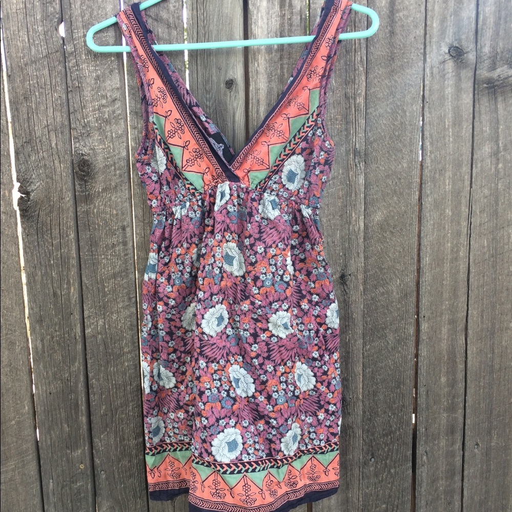 Fun Colorful Patterned Sundress / Tunic